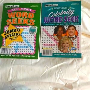 Fill-puzzles,word seeks,crosswords,